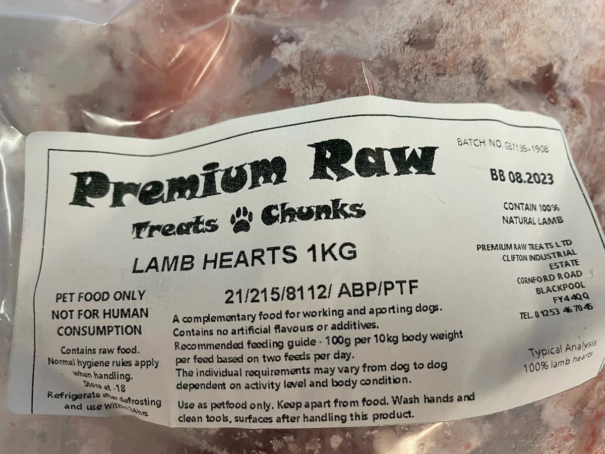 Lamb heart nutrition facts