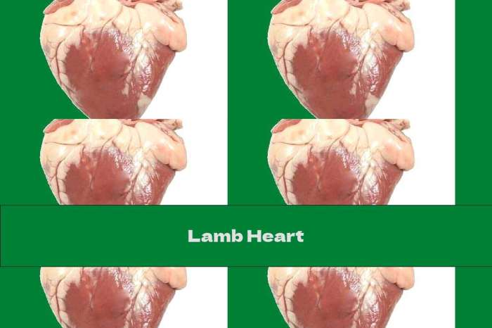 Lamb heart nutrition facts